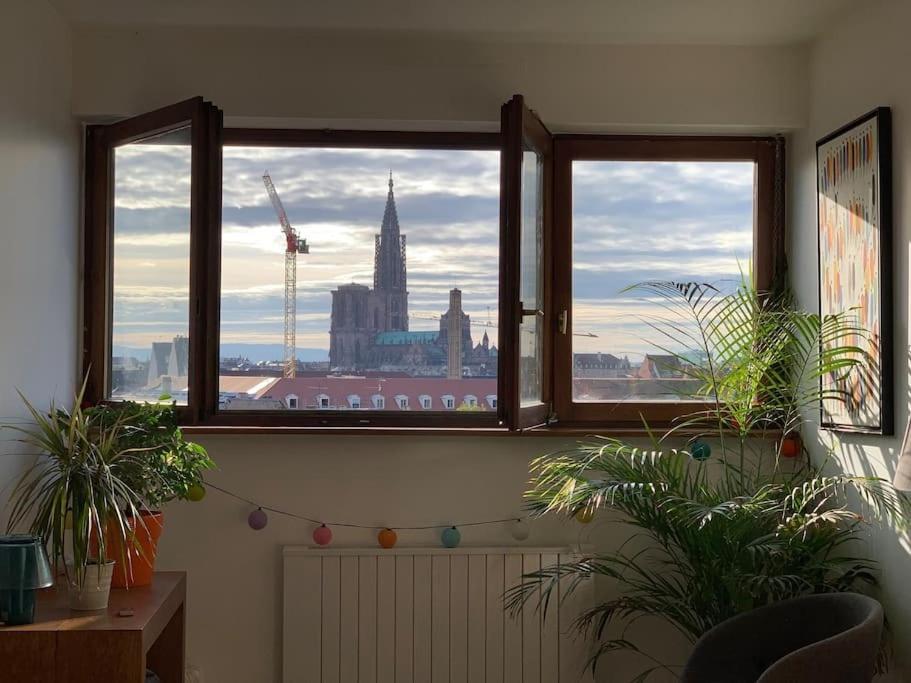 Panorama Cathedrale - Appt Lumineux Avec Parking Prive Apartment Strasbourg Exterior photo